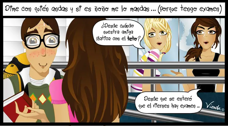 Cartón de humor gráfico por Vionda