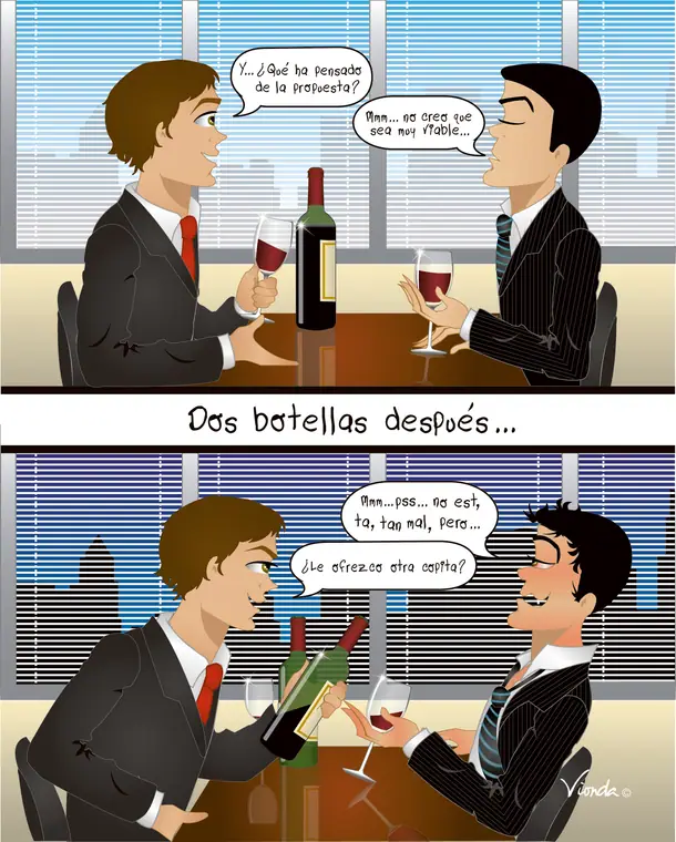 Cartón de humor gráfico por Vionda
