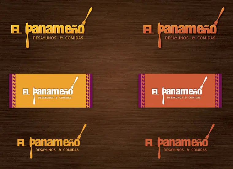 El Panameño — Logotipo diseñado por Vionda