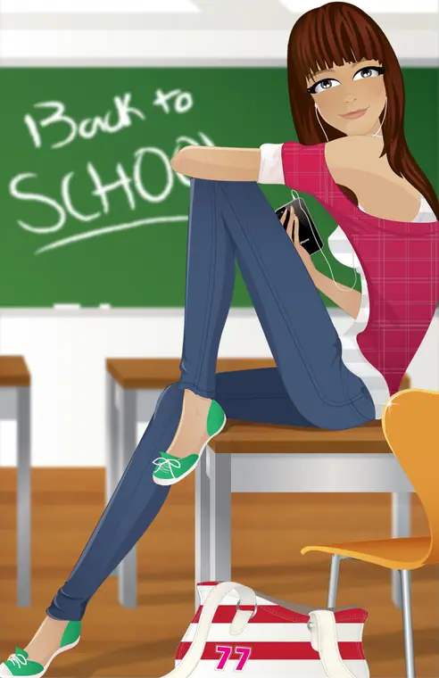 College — Ilustración de autor por Vionda