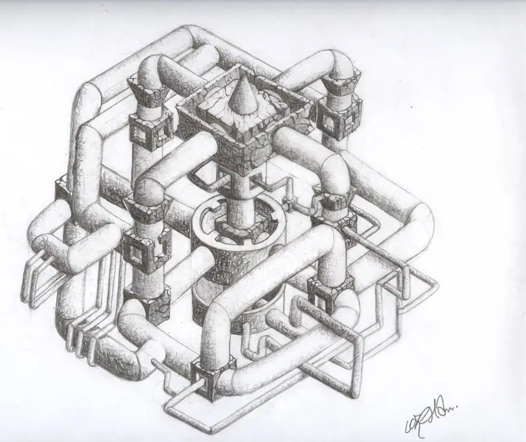 Ilustración de autor por Vionda
