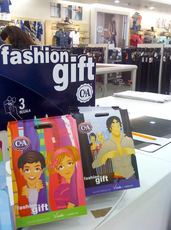 Gift cards — Proyecto ilustrado por Vionda