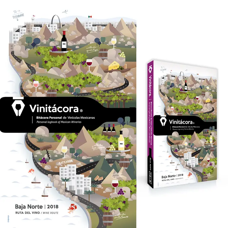 Vinitácora, interiores — Proyecto ilustrado por Vionda
